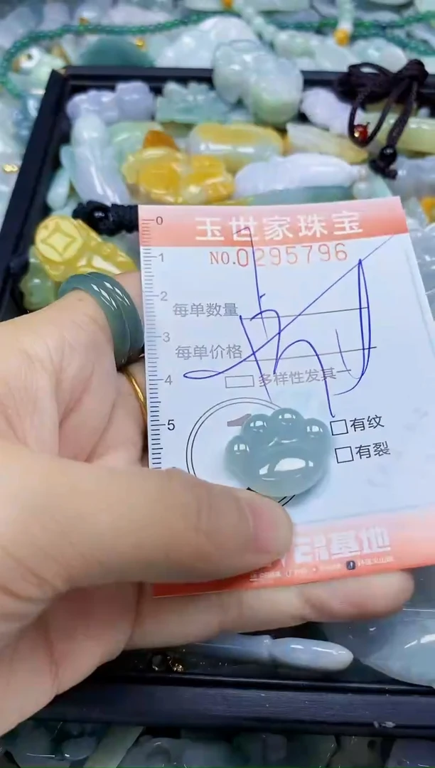翡翠未镶嵌颈饰闪购0295796多样性发其一