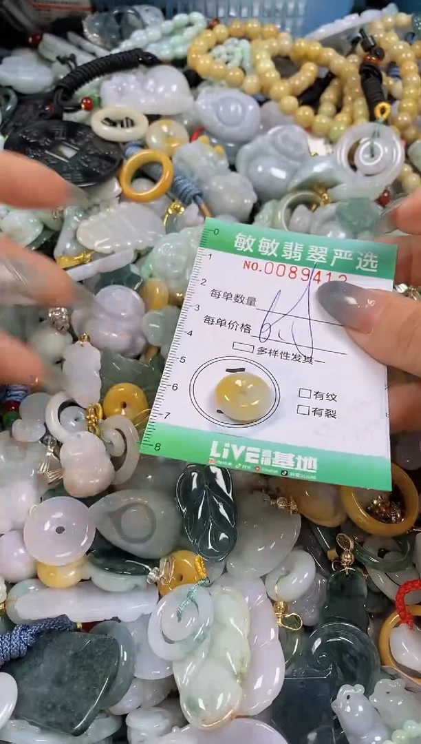 【闪购商品】翡翠颈饰未镶嵌闪购0089412