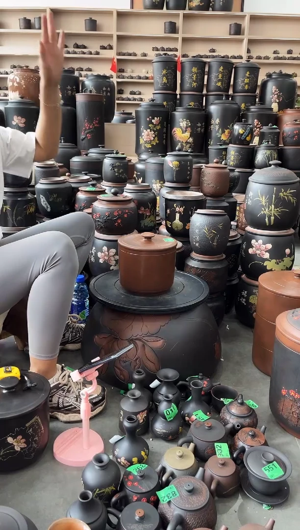 罐瑕疵茶叶罐   小五饼古铜色小五饼  633