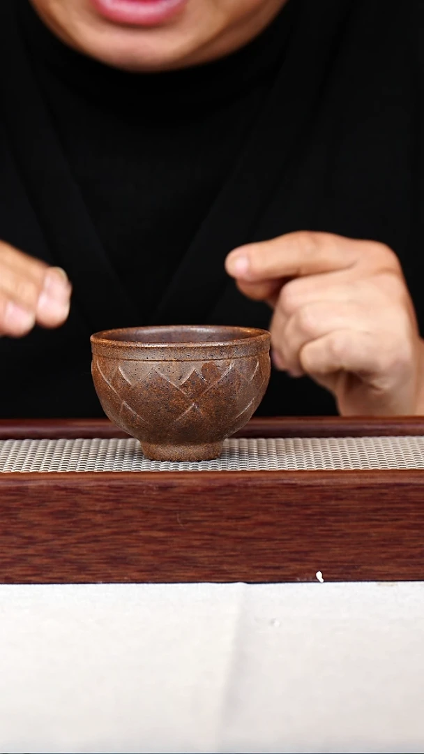 茶杯紫砂宜兴紫砂杯130CC   013