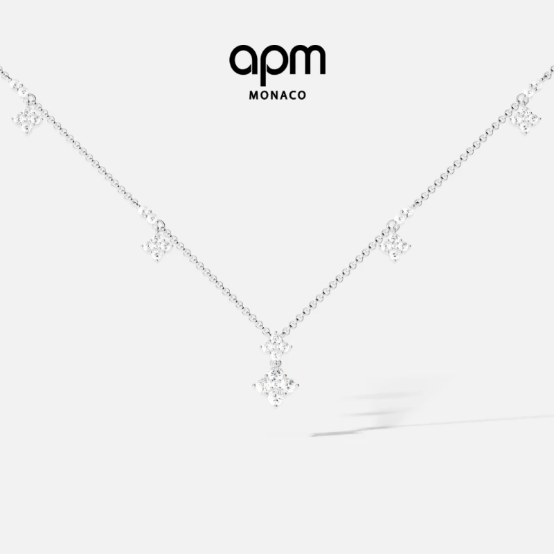 [25年新品]APM Monaco 闪耀可调节项链首饰高级感送给女朋友礼物