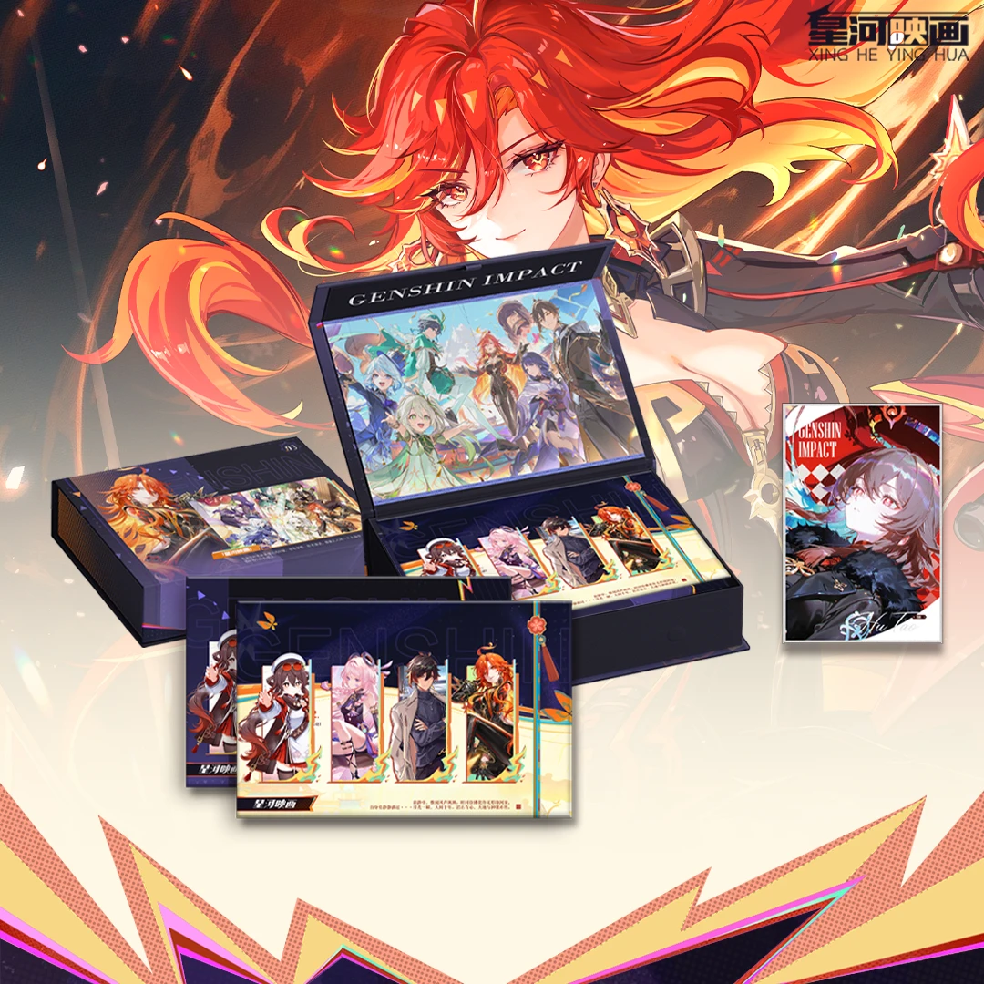 暖暖【星河映画】原神纺坠终久之梦同人第三弹收藏色纸盲盒