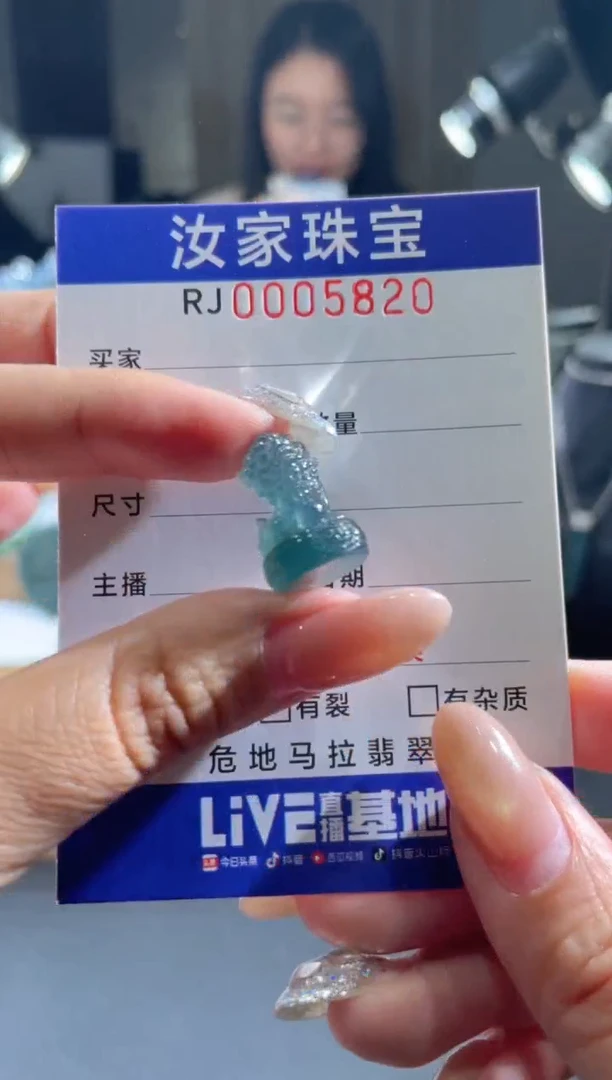 未镶嵌挂件翡翠5820