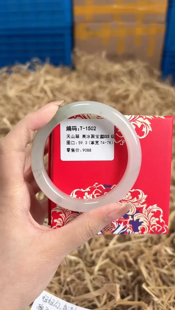 未镶嵌手镯石英质玉T-1502