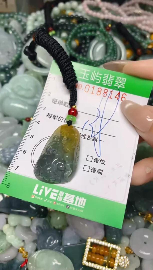 翡翠未镶嵌颈饰闪购0188146