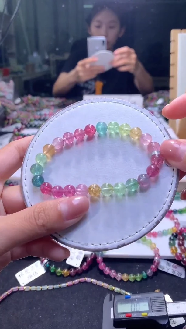 未镶嵌手串碧玺A147【天然碧玺】