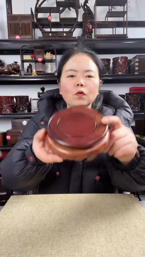 木老李红木工艺品760瑕疵