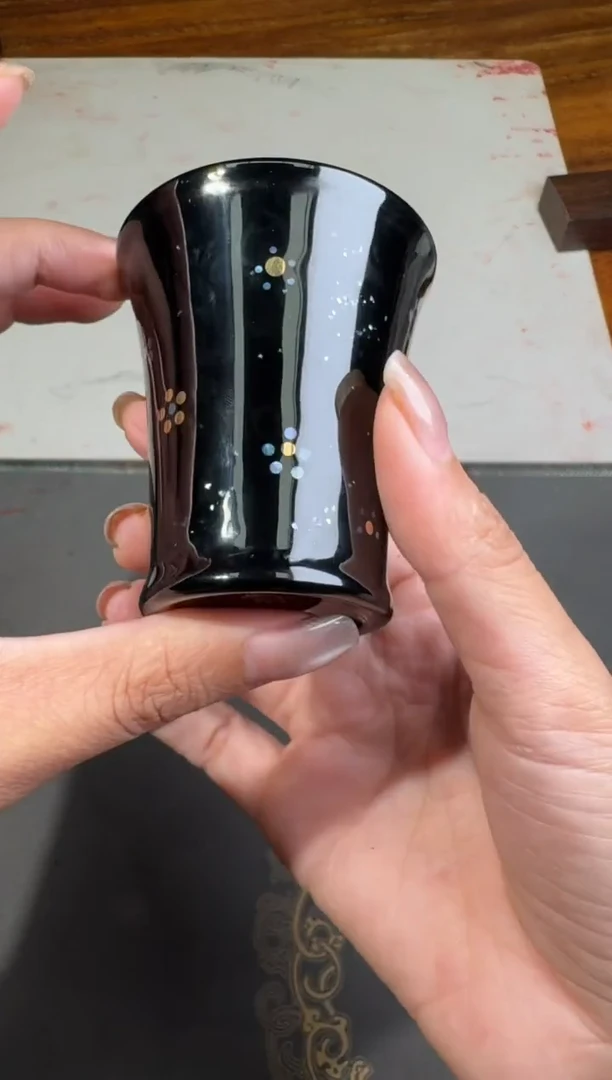 茶盏黄宝庆大漆盏127
