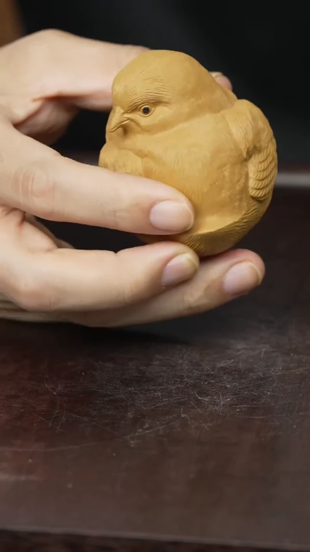 紫砂茶宠小鸡崽子