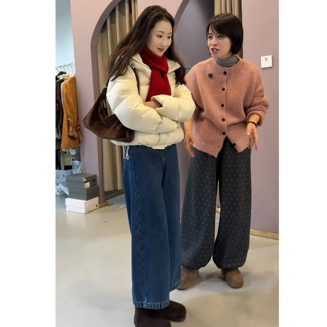 流行一整套2025秋冬新款时尚气质百搭减龄外套裤子两件套