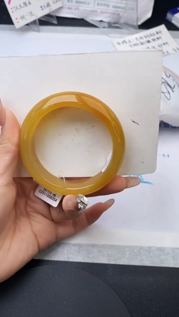 未镶嵌手镯石英质玉w209-HB55+