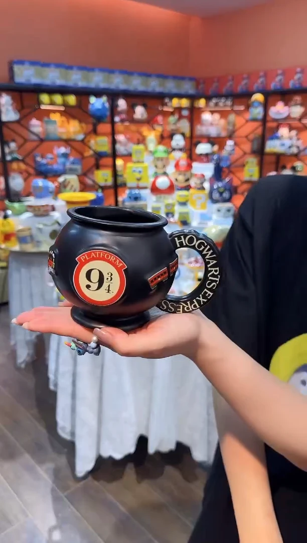 瓷片@@哈利波特列车站台陶瓷杯