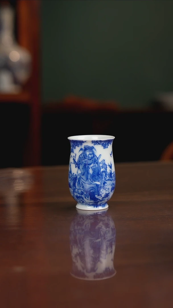 晓竹窑青花高端人物