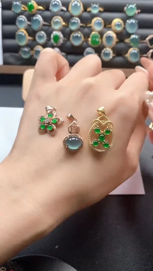 未镶嵌戒指翡翠51511