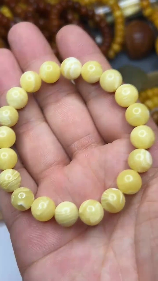 驼骨手串/手链1.0麝牛圆珠