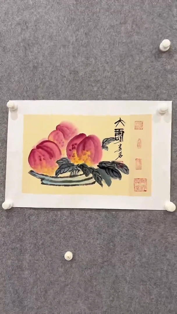 国画娄茗-1平尺-国画作品