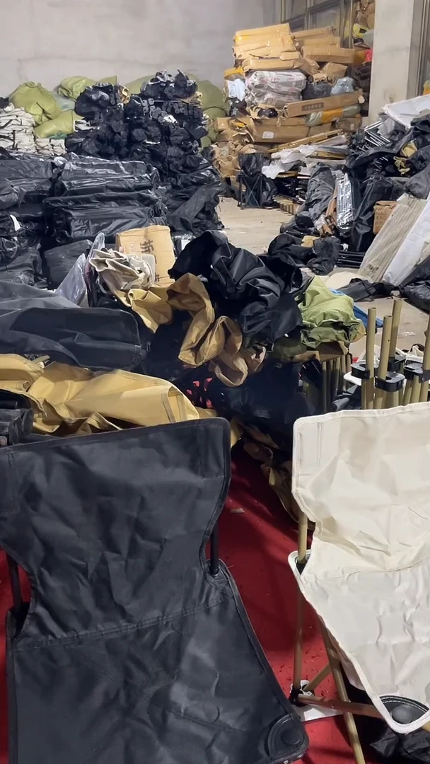 铁中号折叠靠背 颜色随机一把