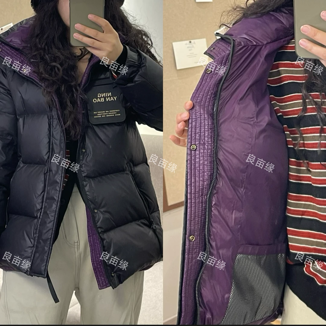 Good  acre  margin/良亩缘休闲百搭厚款连帽加厚羽绒服YRF-9687