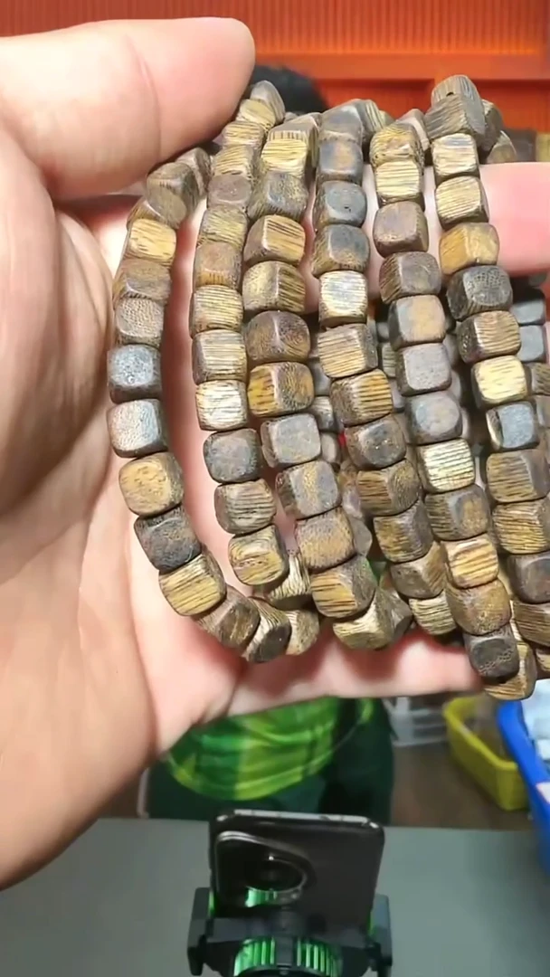 沉香手串15号单圈四方珠多样性发一