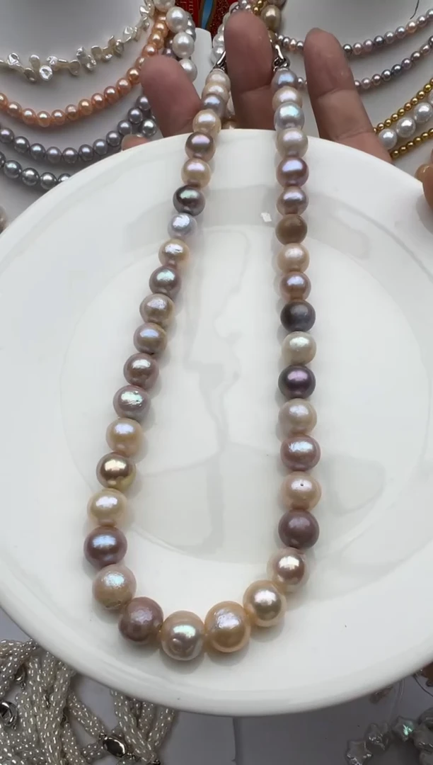 淡水珍珠未镶嵌颈饰1