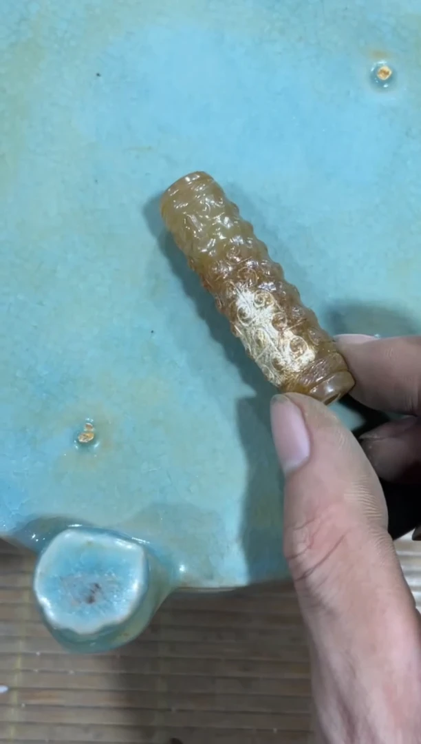 瓷片手工，手绘，陶瓷