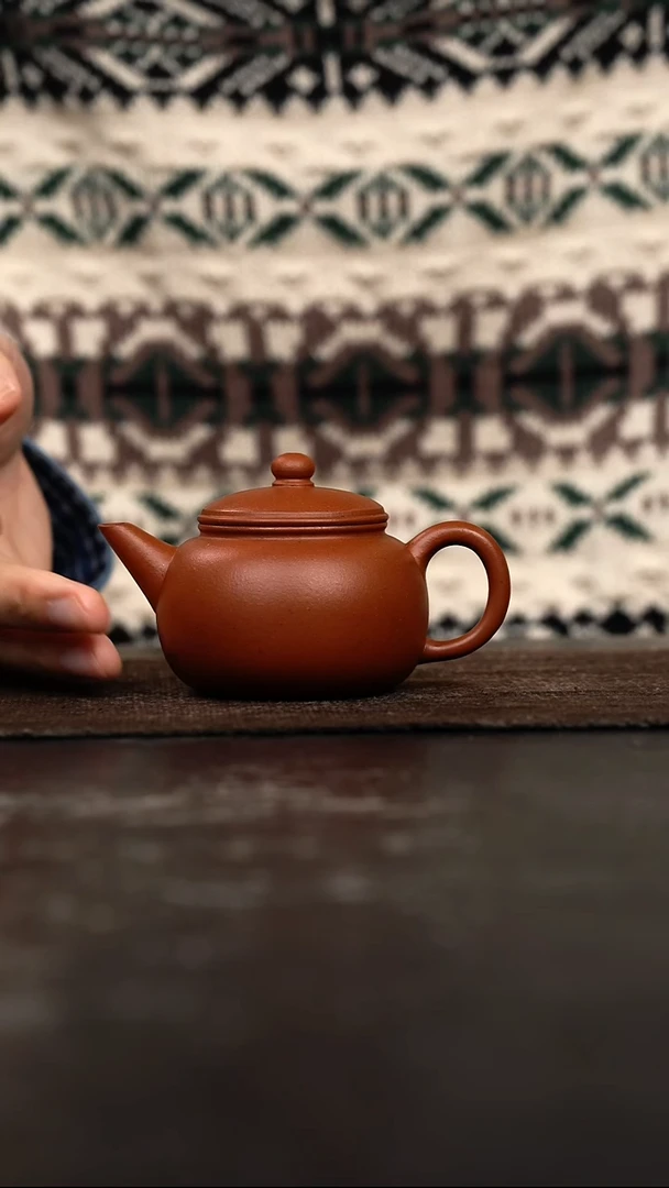 茶壶紫砂原矿手工壶100CC