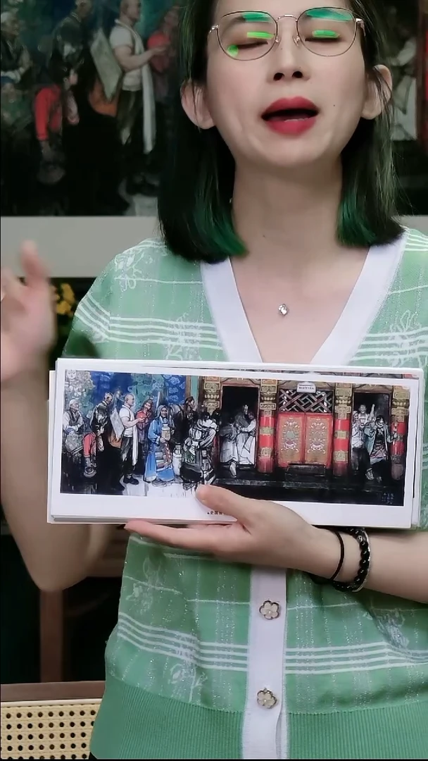 版画史国良精美明信片