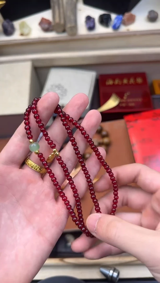 未镶嵌手链石榴石【闪购商品】主播精品链接