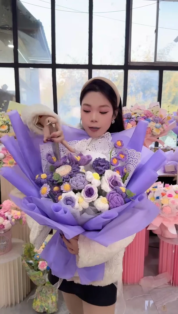 非遗手工定制花束，孤品清仓！