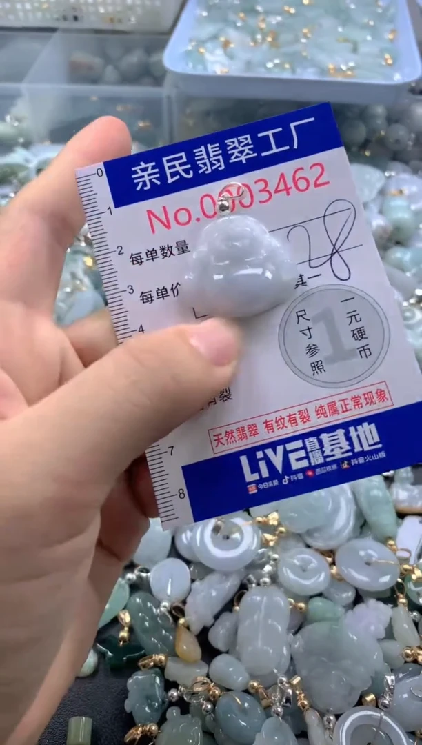 颈饰未镶嵌翡翠3462