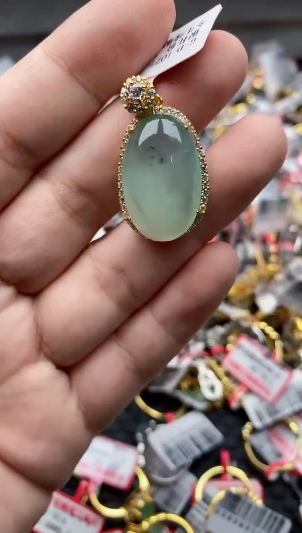 【闪购商品】翡翠戒指银S925镶嵌11111---10