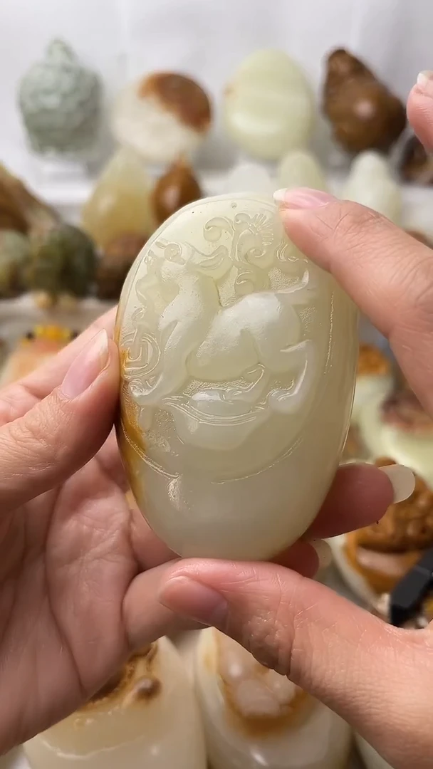 石材古青石棉纹正常不退换狗