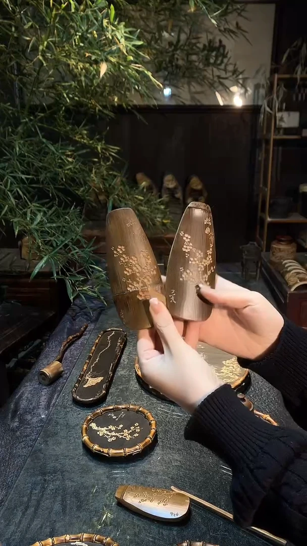 梯形梅花茶则.........