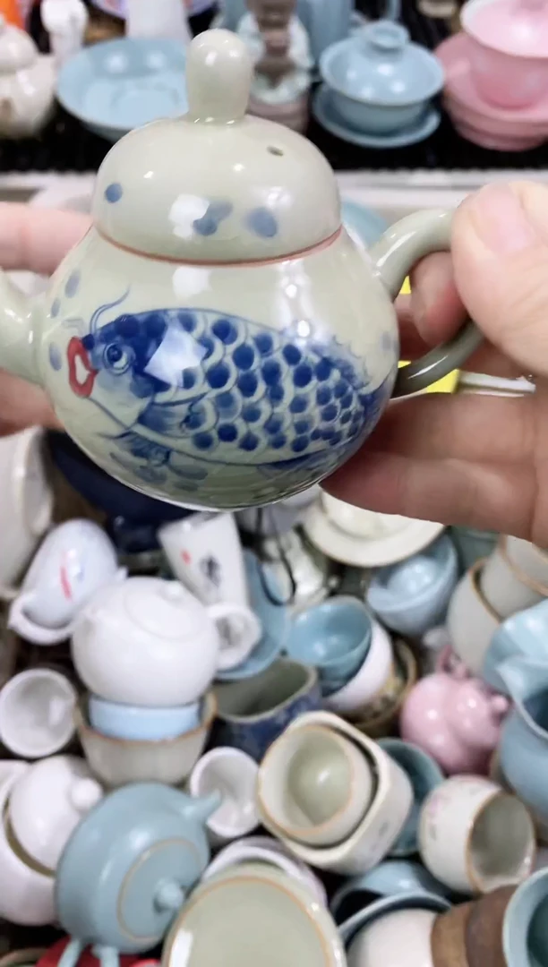 【闪购商品】轻轻微瑕盖碗茶壶茶杯