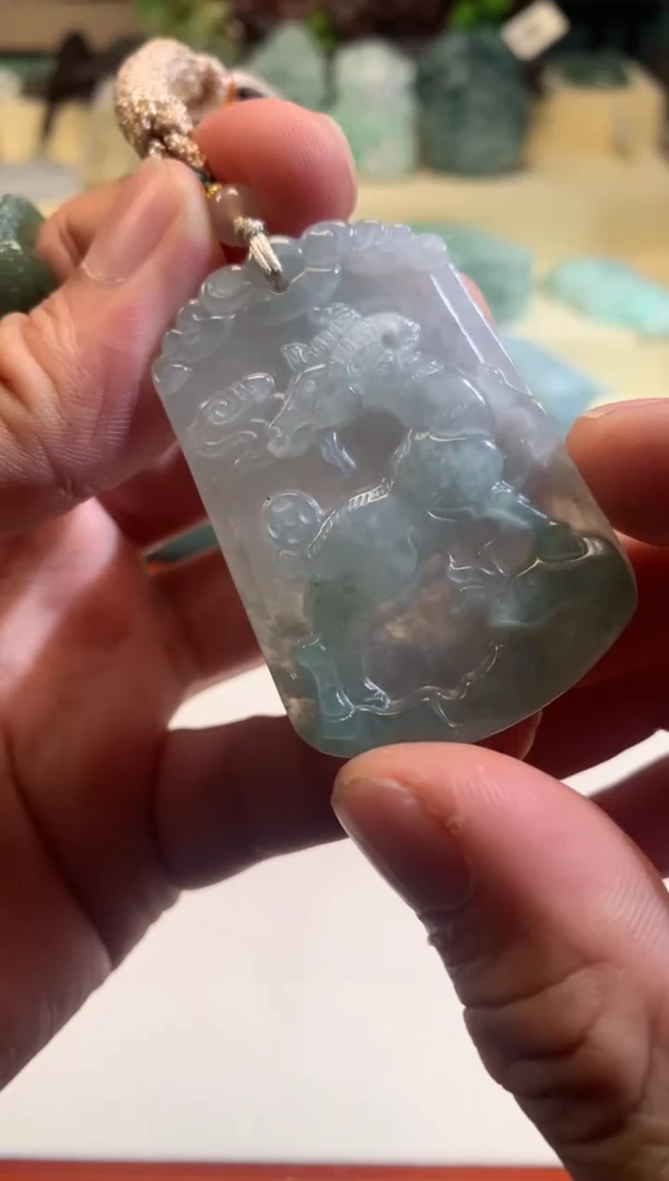 翡翠未镶嵌颈饰5/30/184