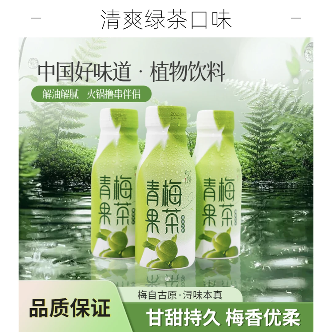 梅浔青梅果茶植物饮料优质精选健康饮品(中国野梅之乡)