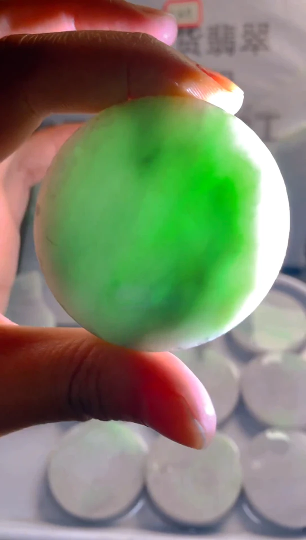 未镶嵌裸石翡翠天然缅甸翡翠A货FC53