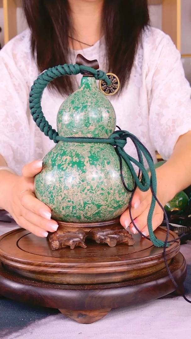 160一物一拍 大漆酒葫芦 真葫芦真大漆