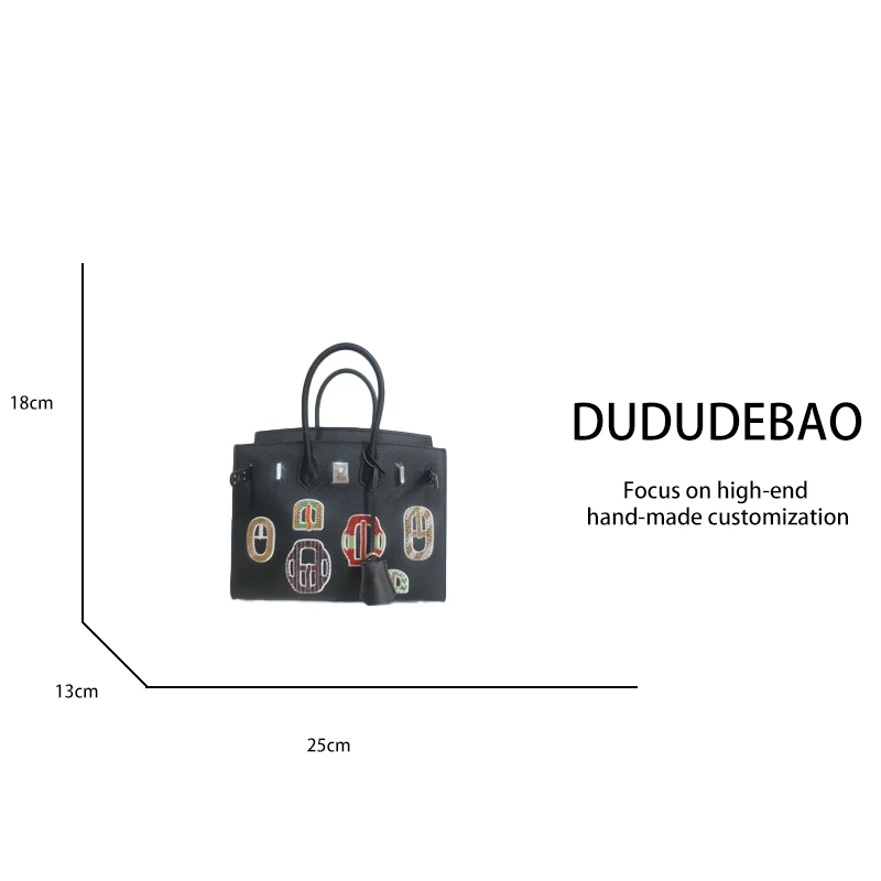【BOGEREE】杜杜 · 手工高定2025新款女士牛皮单肩手提斜挎包DD1151