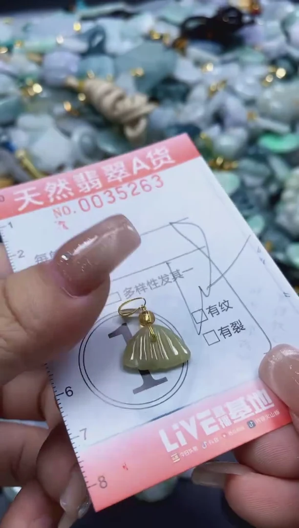 翡翠未镶嵌颈饰闪购0035263