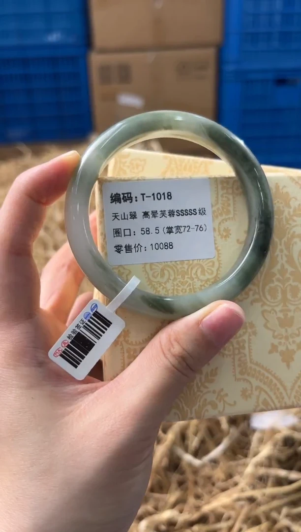 未镶嵌手镯石英质玉T-1018