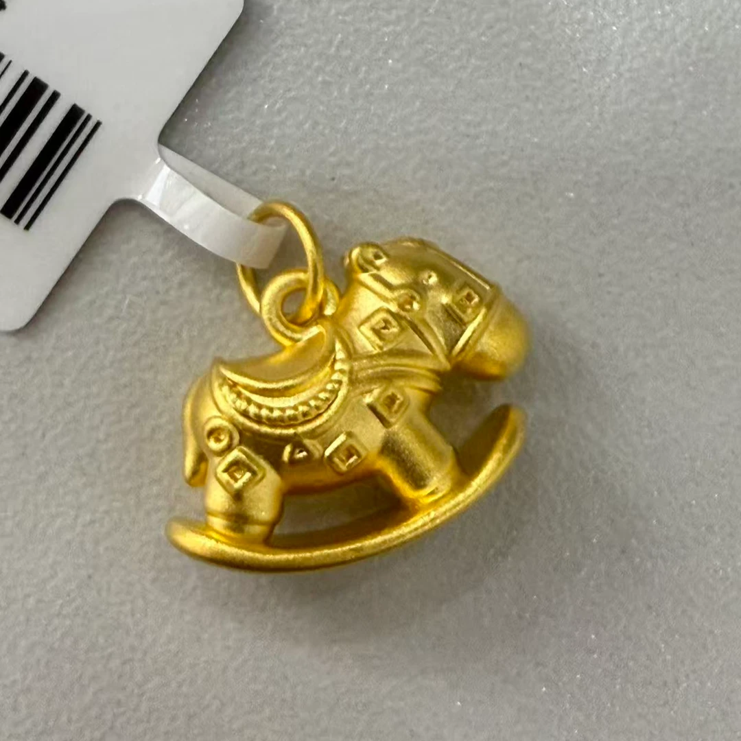 【莹莹专享】足金999 超绝金马GP    1.44纳金添福