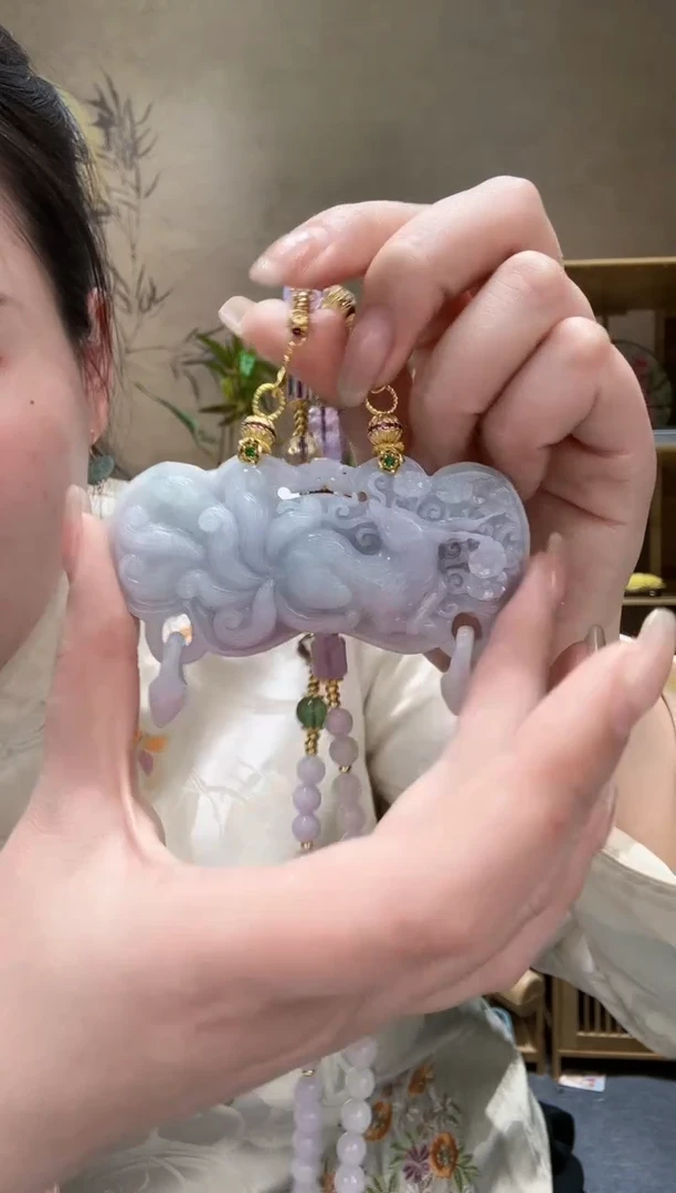 【闪购商品】翡翠耳饰未镶嵌吊坠