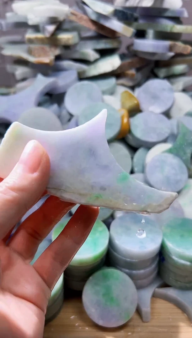 裸石翡翠天然翡翠A货余 南 422
