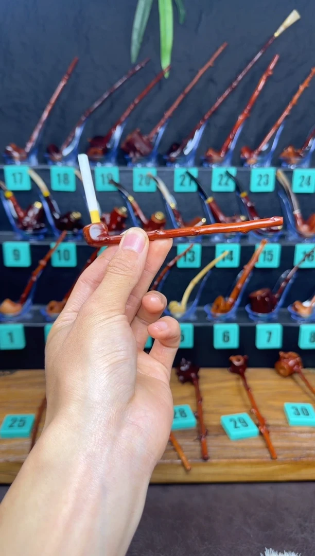 一物一图檬子木手工香烟嘴