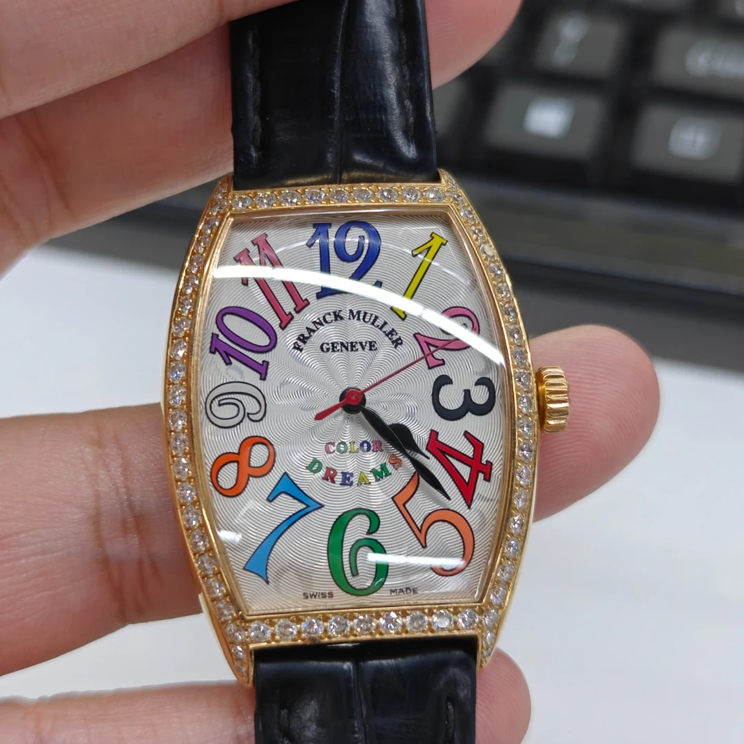 99新 Franck Muller/法兰克穆勒 5850原钻腕表/WHT030370