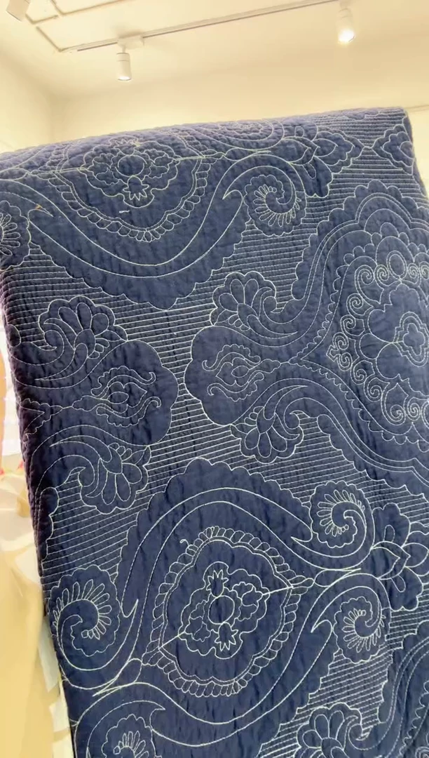 棉220*240纯棉床盖27号微瑕