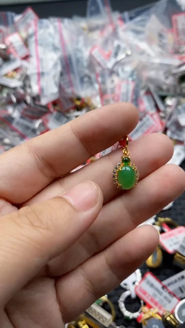 翡翠戒指银S925镶嵌11000000    8