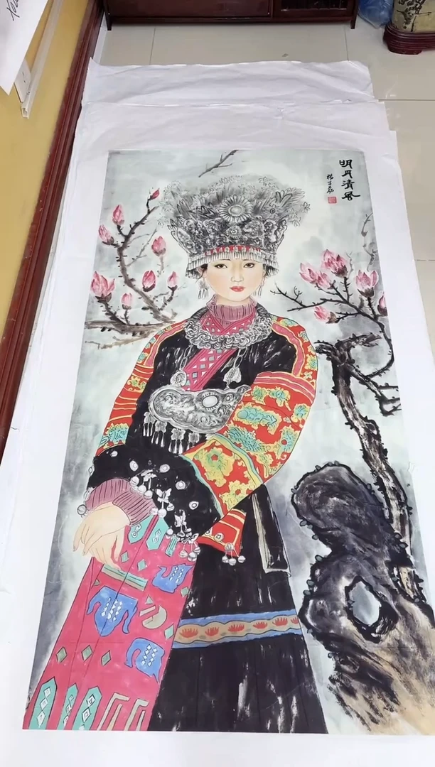 国画九霄甄选国画作品zhb032