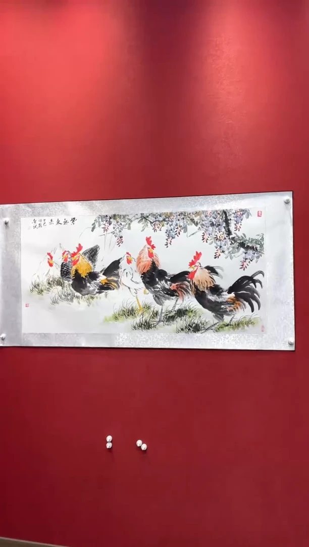 国画田哲老师现场创作 70